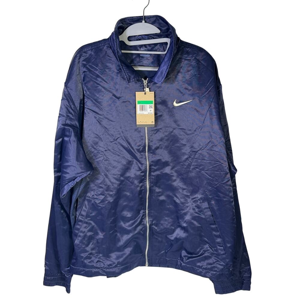 Nike Men’s Full-Zip Jacket Navy Blue Size XL NWT